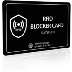 slimpuro RFID Protection - RFID blocking porta carte di credito I Protezione RFID per Portafoglio da Uomo e Donna - Proteggi Carta Bancaria