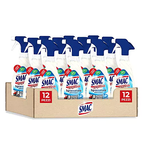 Smac Express - Sgrassatore Universale Multisuperficie, 12 pezzi