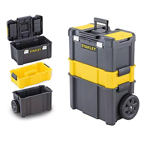 STANLEY ‎STST1-80151 Carrello Porta Utensili Con Tre Livelli Di Stoccaggio