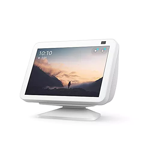 Supporto regolabile per Echo Show 8 - Bianco ghiaccio