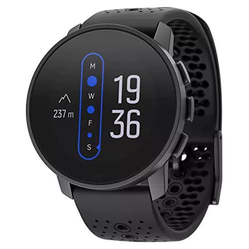 SUUNTO 9 Peak Orologio GPS multisport con batteria di lunga durata e misurazione della frequenza cardiaca al polso