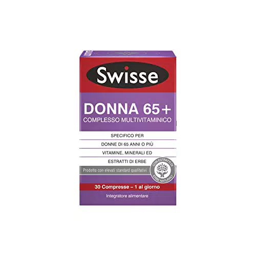 Swisse Donna 65+ Multivitaminico, 30 Compresse
