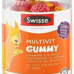 SWISSE JUNIOR MULTIVIT GUMMY 50 GOMMOSE, Fragola e arancia