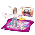 Tappetino da Ballo per Bambini, Tappetini da ballo Bambina Giocattolo Tappeto Musicale da ballo con 9 Demo