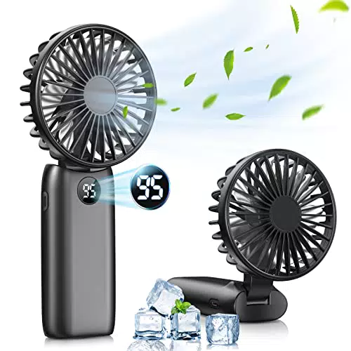 TechFronton Ventilatore Portatile - Mini Ventilatore USB