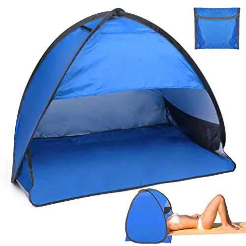 Tenda da spiaggia, zootop tenda da spiaggia pop-up per 1-2 persone