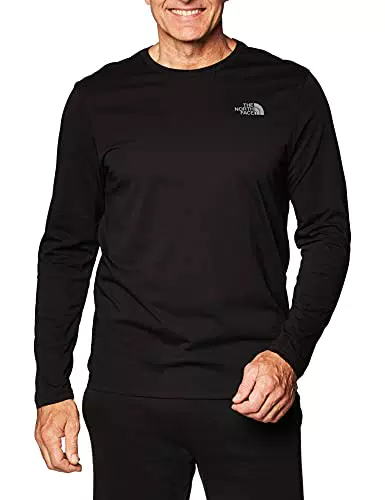 The North Face M L/S Easy T-Shirt TNF T-Shirt, Uomo