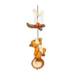 THUN - Acchiappasogni con Scoiattolo - Linea Fall in Love - Arredare la Cameretta - Ceramica