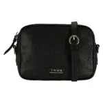 THUN - Borsa Prestige Nera - Persona, Accessori - Idea Regalo - Linea Prestige - 100% Poliestere e 100% Poliuretanica - 22x16x8 cm