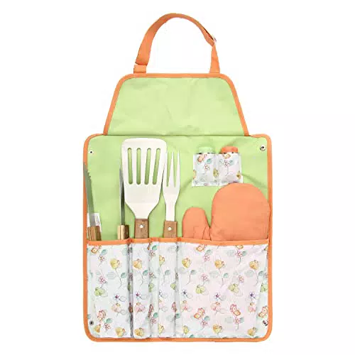 THUN Pasqua 2023, Set di Accessori per Grill Composto da Grembiule