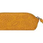 THUN, Portachiavi Prestige Giallo Decorato con Icone Thun in Embossed