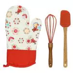THUN - Set di Guantone e Mestoli - Linea Regali d'inverno - Guantone 100% Cotone