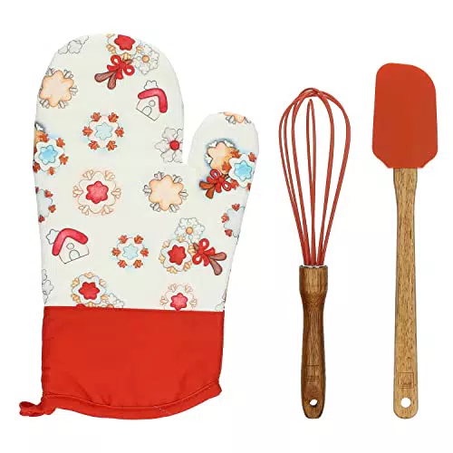 THUN - Set di Guantone e Mestoli - Linea Regali d'inverno - Guantone 100% Cotone