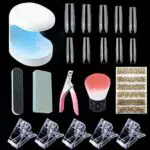 kit per unghie in acrygel, 500 pezzi