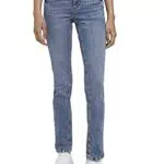 TOM TAILOR 202212 Alexa Straight, Jeans Donna, 10125 - Random Bleached Blue Denim
