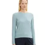 TOM TAILOR Le signore Maglione Basic in Cotone 1034460