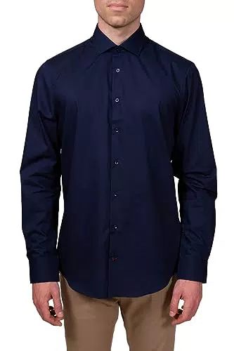 Tommy Hilfiger Core Stretch Poplin Slim Shirt, Camicia Formale