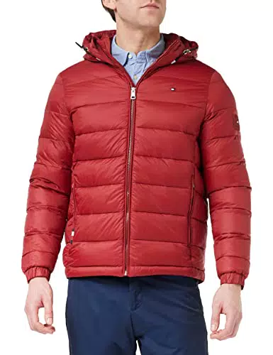 Tommy Hilfiger Giacca Uomo Quilted Hooded Jacket Giacca Invernale