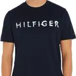 Tommy Hilfiger Hilfiger Ink Tee S/S T-Shirt, Desert Sky