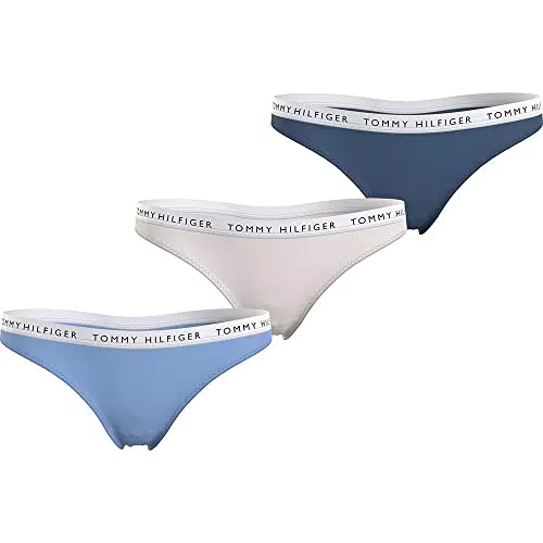 Tommy Hilfiger Perizomi Donna Confezione da 3 Tanga