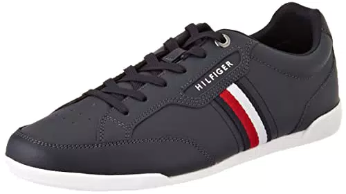 Tommy Hilfiger Sneakers con Suola Preformata Uomo Classic Low Cupsole Leather Scarpe