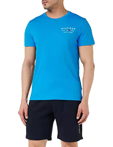 Tommy Hilfiger T-shirt Maniche Corte Uomo Brand Love Slim Fit