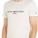Tommy Hilfiger T-shirt Maniche Corte Uomo Core Tommy Logo Scollo Rotondo