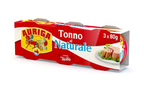 Tonno al Naturale Auriga 80grx3