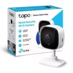 TP-Link Telecamera Wi-Fi Interno Tapo C100, bianco