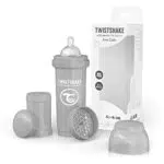 Twistshake Biberon anti-coliche 260 ml 2 + Mesi - Grigio