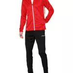 uhlsport Tuta da Uomo, rosso/bianco