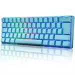 Tastiera da gioco meccanica retroilluminata, azzurro