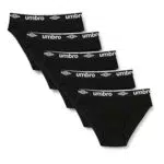 UMBRO Slip Uomo Cotone 100%, Intimo Uomo, naturale, vestibilità perfetta e antiirritazione