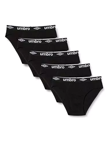 UMBRO Slip Uomo Cotone 100%, Intimo Uomo, naturale, vestibilità perfetta e antiirritazione