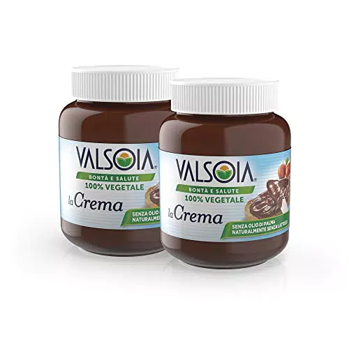 Valsoia - Crema Vegetale alle Nocciole, 2 Confezioni