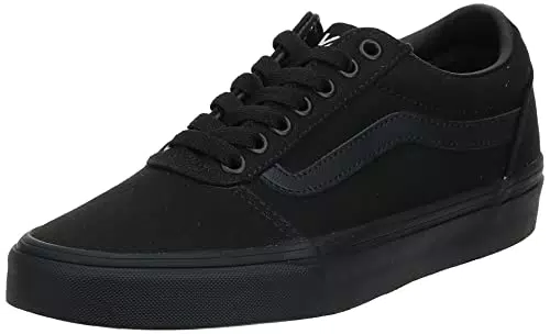 Vans Ward, Scarpe Da Ginnastica Uomo, Canvas Black Black