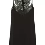 VERO MODA sottogiacca con pizzo, nero, L