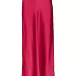 VERO MODA Vmheart Oli HW 7/8 Skirt Wvn Ce Gonna, Rosa Yarrow
