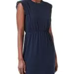 Vero Moda Vmhollyn SL Abito Corto in Pizzo Noos Vestito