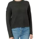 Vero Moda Vmlefile LS O-Neck Rib Blouse Ga Noos Maglione