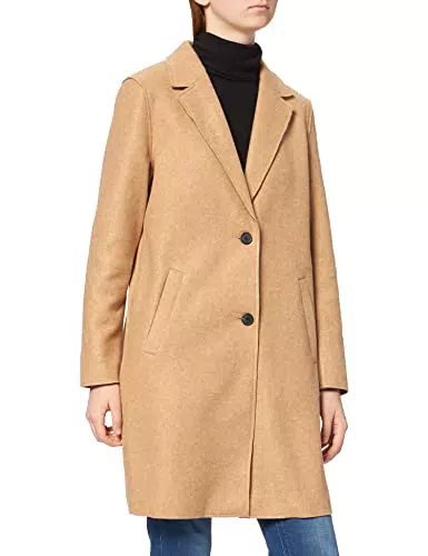 Vero Moda Vmpaula Giacca Ga, Marrone-Tobacco Brown