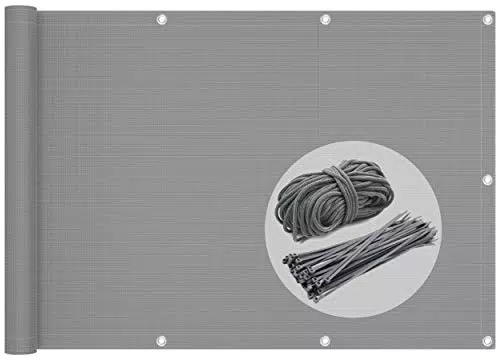 VOUNOT Telo Frangivista per Balcone Giardino, Frangivento in HDPE