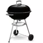 Weber Compact Kettle Barbecue a Carbone, Ø 57 cm, Nero