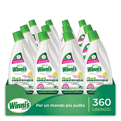 Winni's - Detersivo Gel Lavastoviglie Ipoallergenico