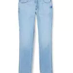 Wrangler Larston, Jeans Uomo, Rosso
