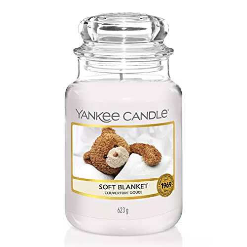 Yankee Candle Candela profumata in giara grande, Coperta morbida