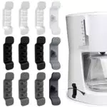12 Pezzi Organizzatore Cavi da Cucina Cord Organizer Appliances 3 Slot Raccogli Cavi e 1 Slot Raccogli Cavo Organizzatori Cavi Per Elettrodomestici Cucina Elettrodomestici Cucina Cord Organizer