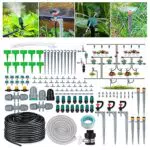 Kit di irrigazione a goccia micro con ugello regolabile, 40 m + 2 m