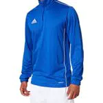 adidas Core18, Felpa. Uomo, Bold Blue White, L