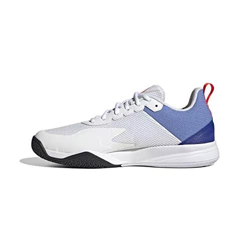 adidas Courtflash Speed, Sneaker Uomo, Ftwr White/Core Black/Core Black